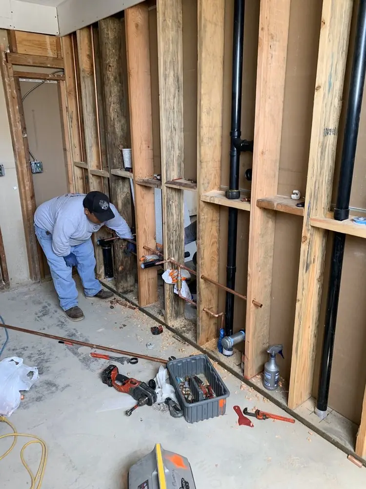 Commercial rough-in plumbing for Water Heater Replacement in Fort Washington